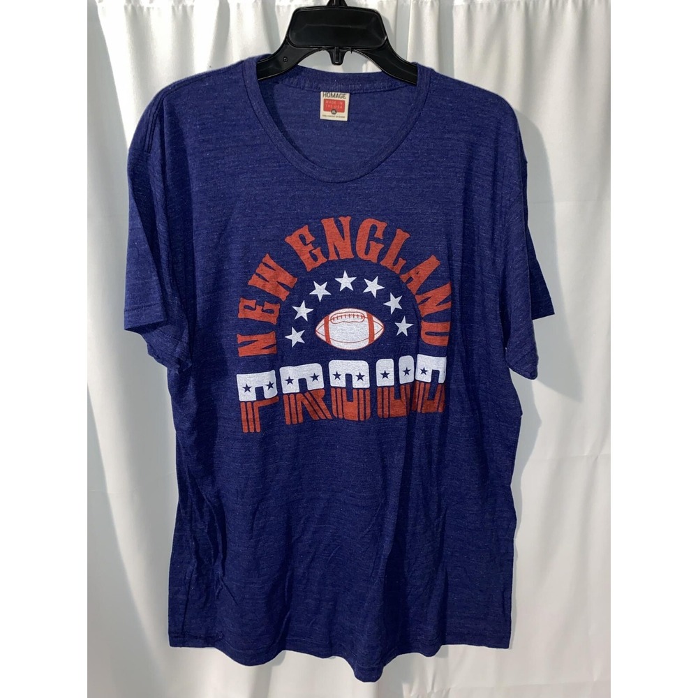 Homage New England‎ Proud Patriots Football Shirt XL